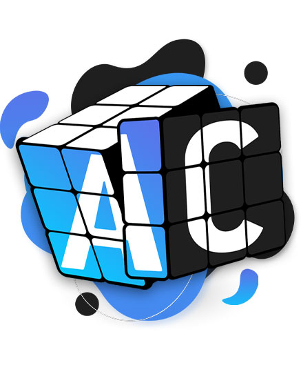 Εικόνα με σχήματα, λογότυπο A&C Komodromos